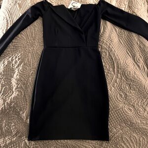 Navy Blue misguided dress